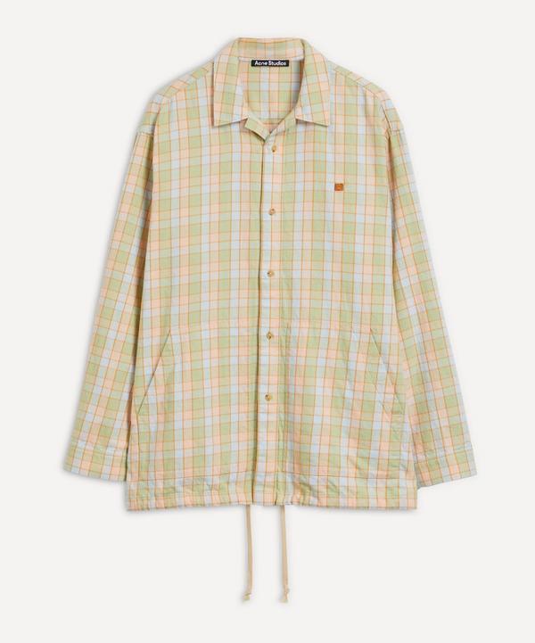 Acne Studios - Checked Shacket image number null