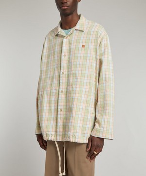Acne Studios - Checked Shacket image number 2