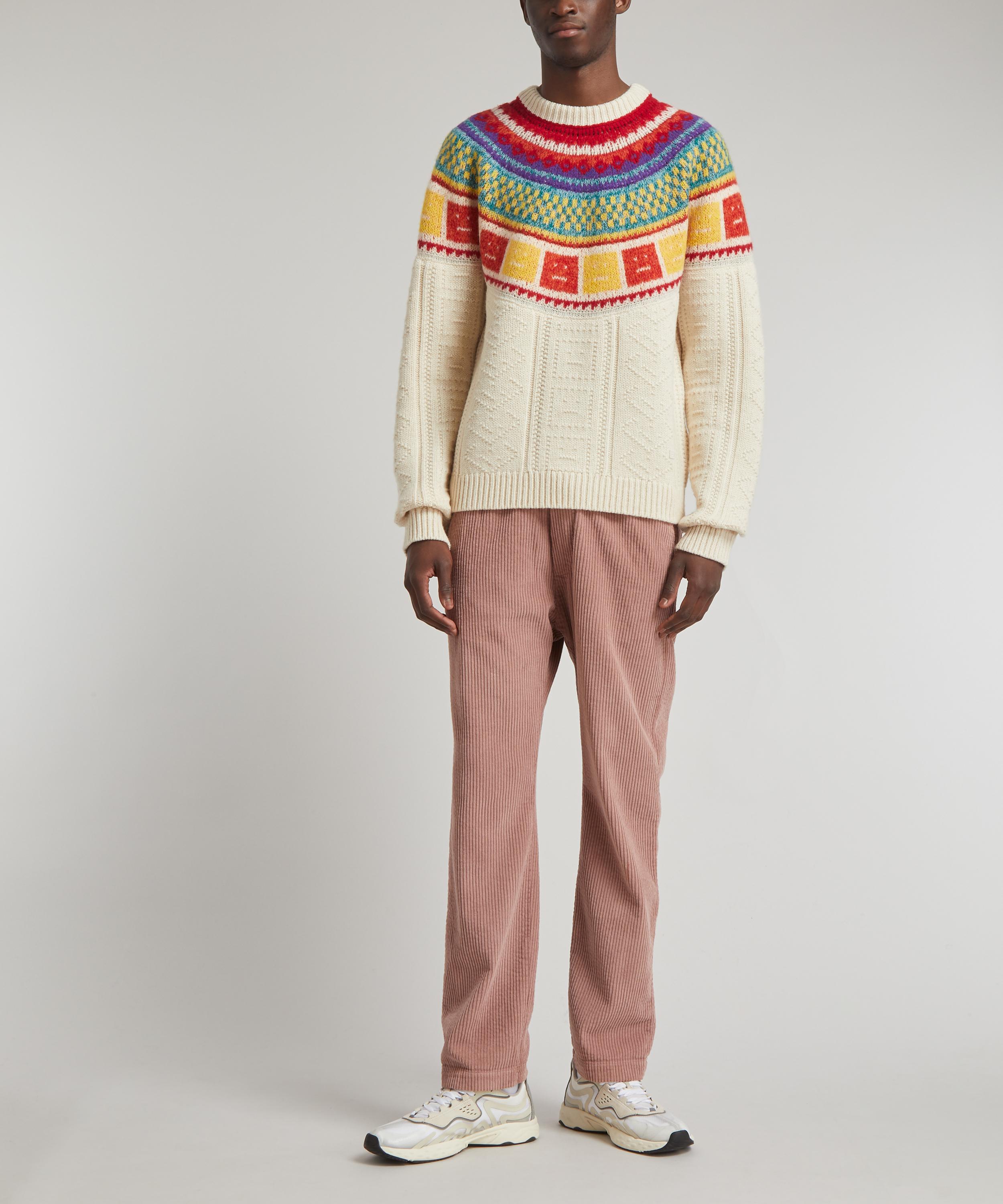 Acne studios 2025 fair isle sweater