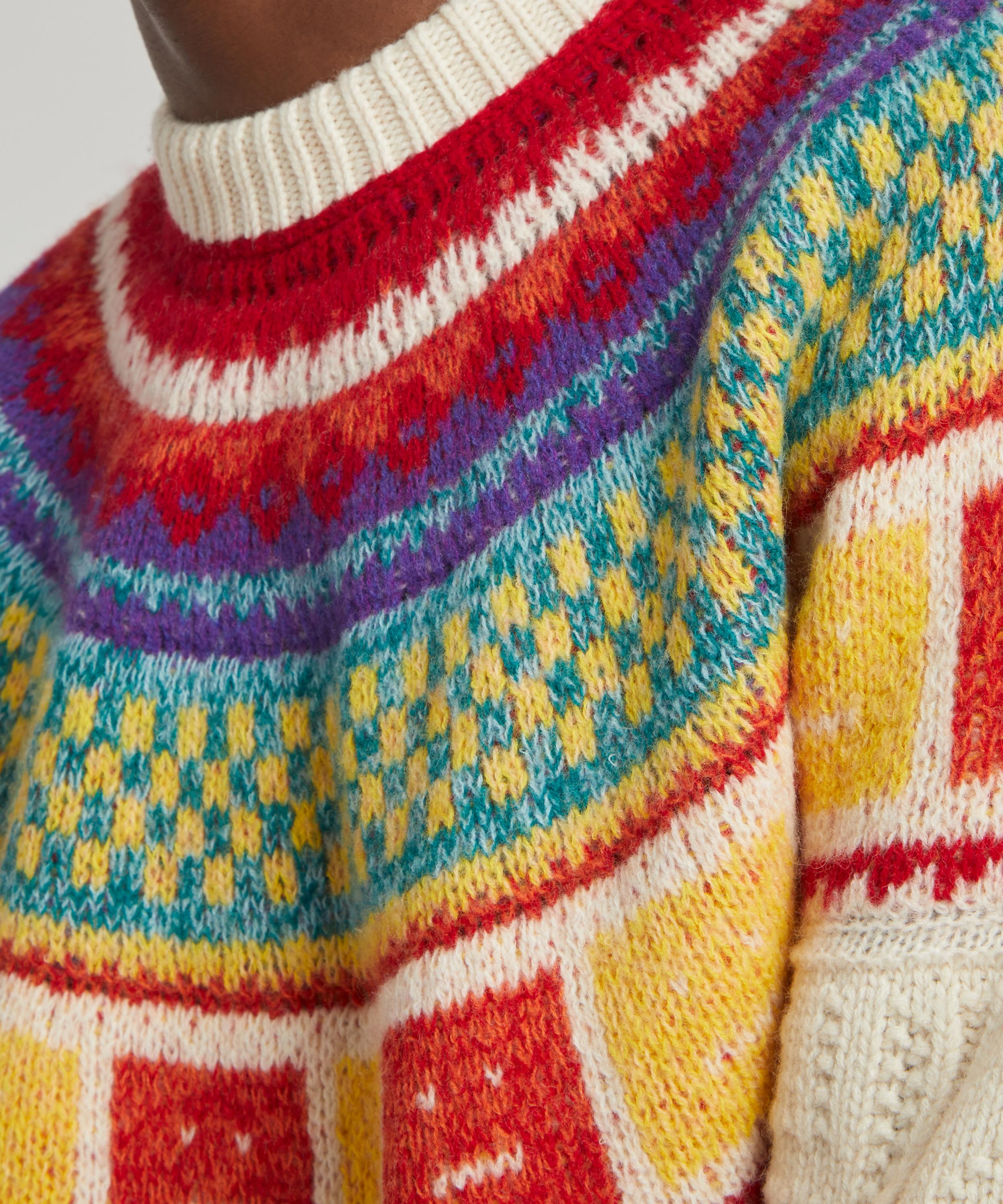 Acne studios fair isle sweater sale