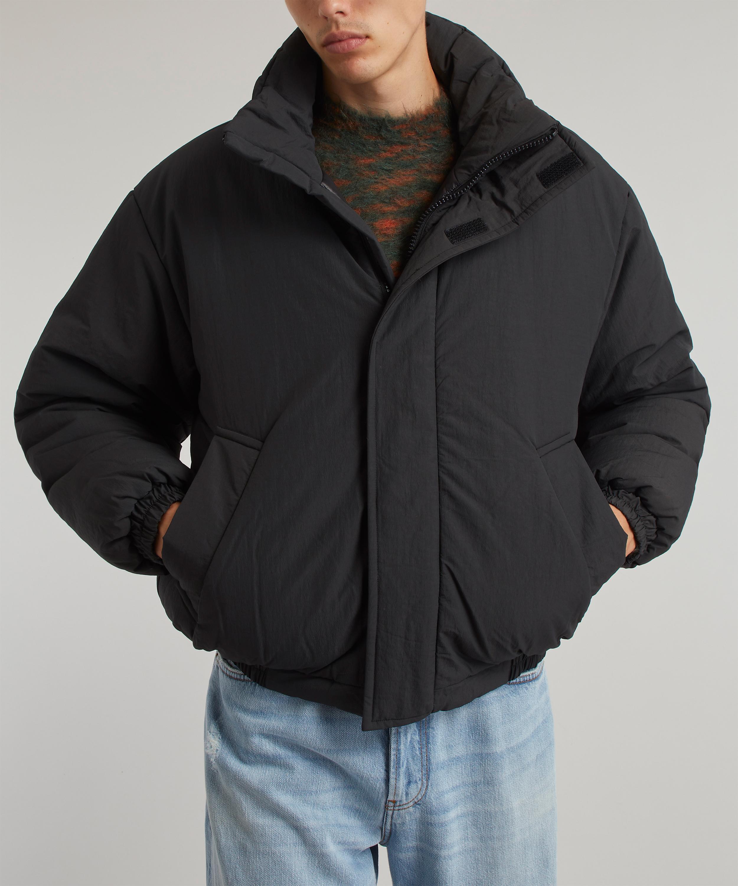 Padded store nylon jacket