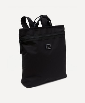 Acne Studios - Logo Plaque Recycled Polyester Backpack image number 2