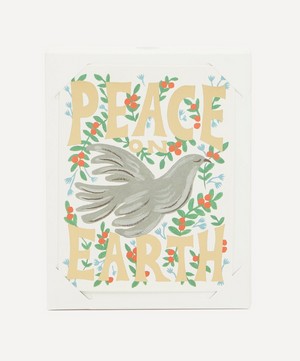 Rifle Paper Co. - Peace Dove Christmas Cards Box of Eight image number 0