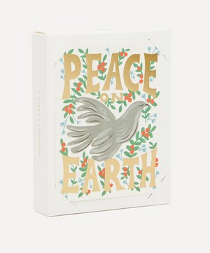 Rifle Paper Co. - Peace Dove Christmas Cards Box of Eight image number 1