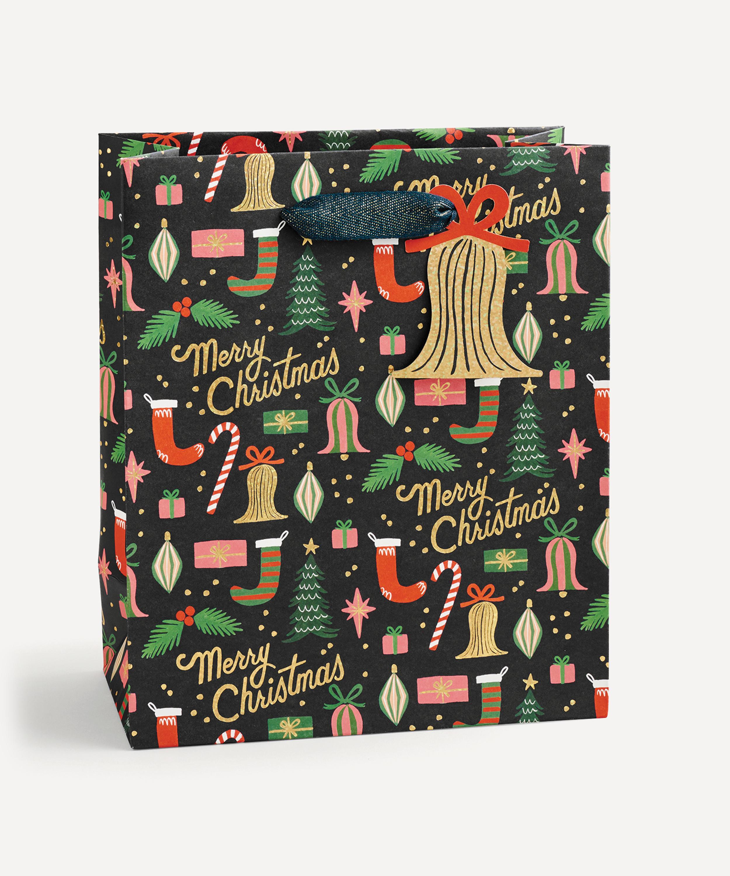 Rifle Paper Co. - Deck The Halls Medium Gift Bag image number 0