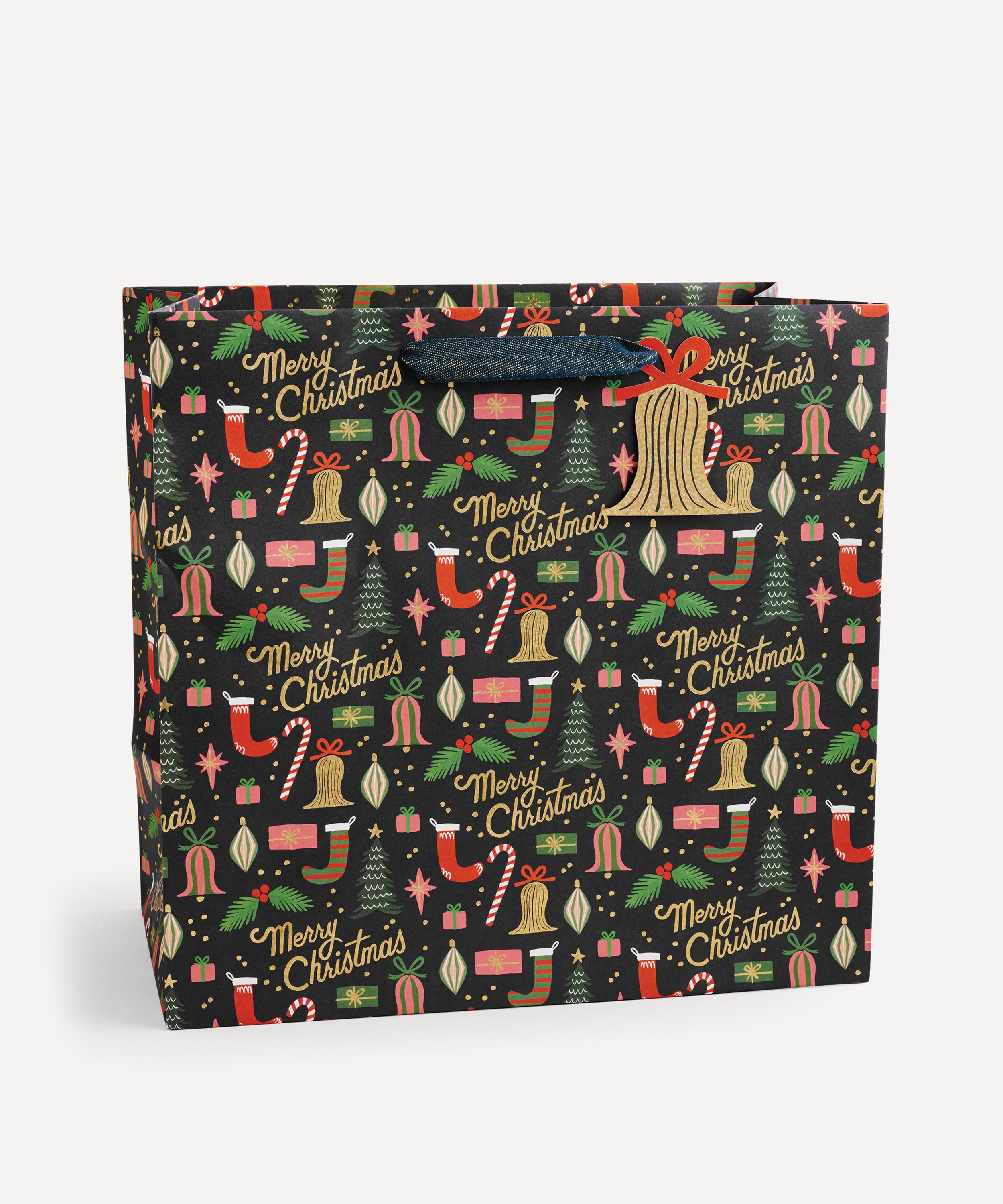 Rifle Paper Co. - Deck The Halls Large Gift Bag image number 0