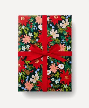 Rifle Paper Co. - Poinsettia Gift Wrap Roll image number 0