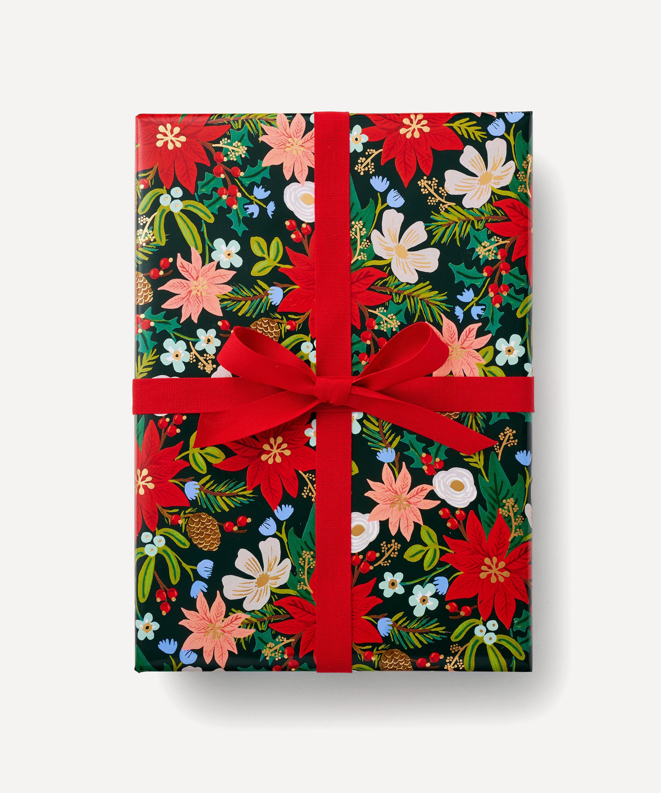 Rifle Paper Co. - Poinsettia Gift Wrap Roll image number 0