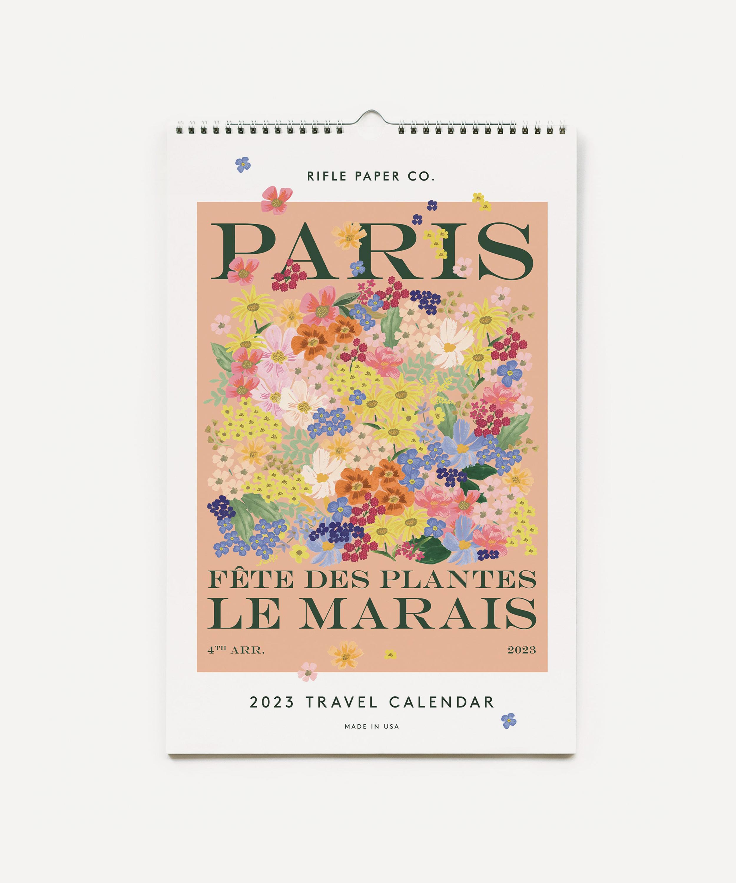 Rifle Paper Co. Fête des Plantes 2023 Wall Calendar Liberty