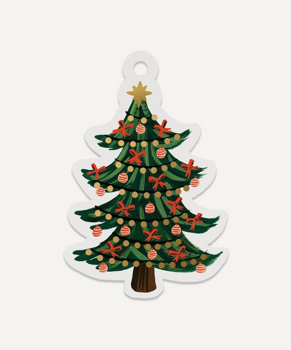 Rifle Paper Co. - Christmas Tree Gift Tags Set of Eight image number null