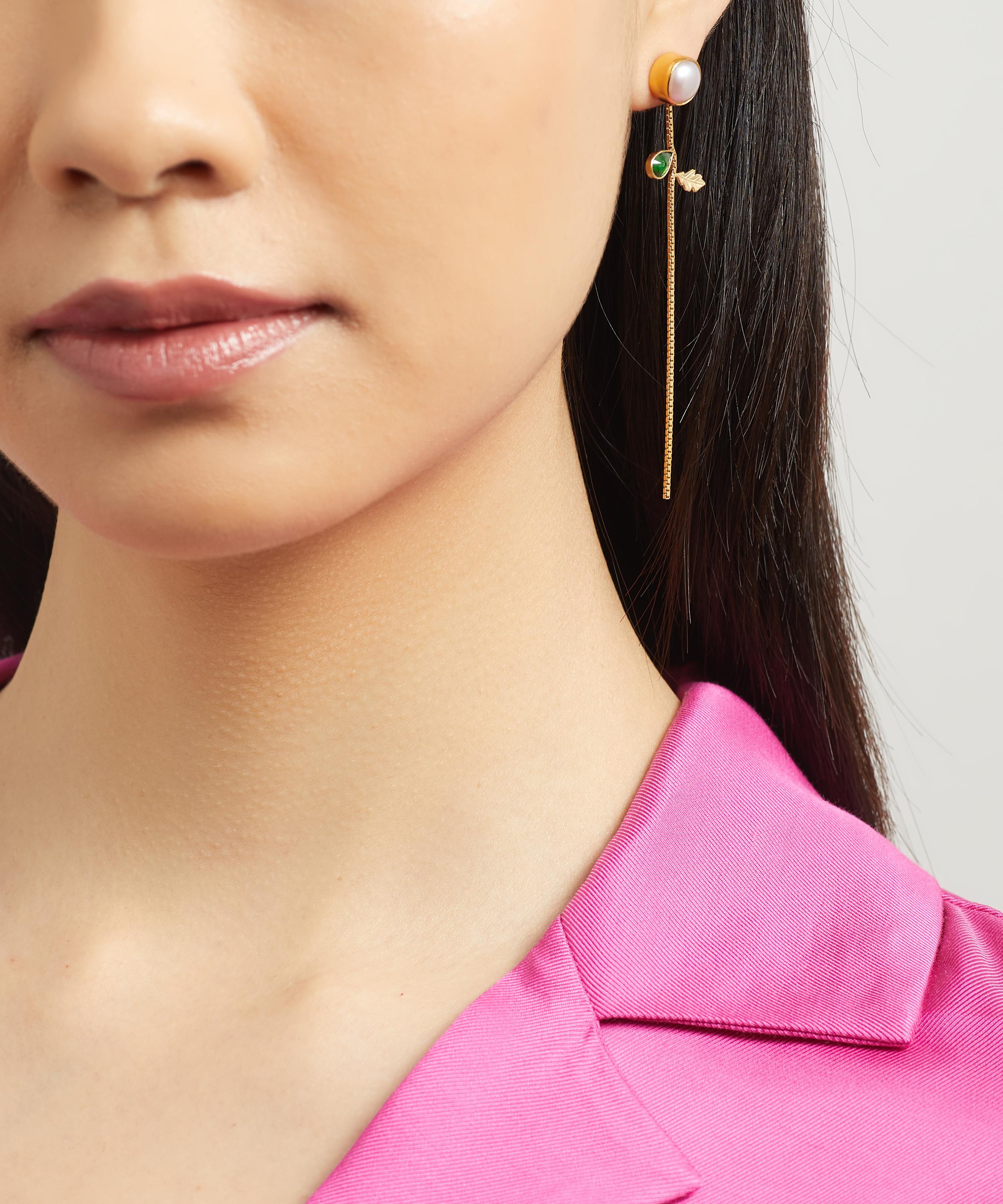 Detachable hot sale drop earrings