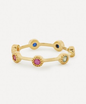 Adore Adorn - 14ct Gold-Plated 360 Individual Stacking Ring image number 3