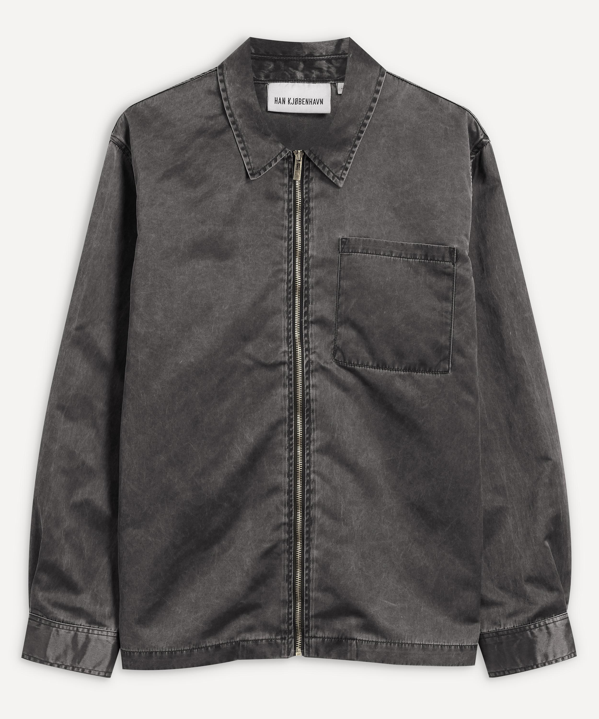 Han Kjobenhavn - Boxy Long Sleeve Zip Shirt image number 0