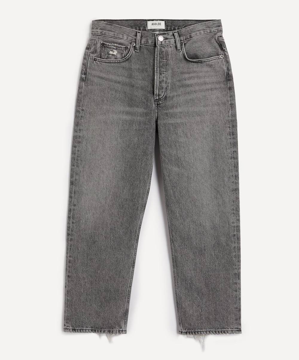AGOLDE - 90's Crop Mid-Rise Loose Fit Jeans
