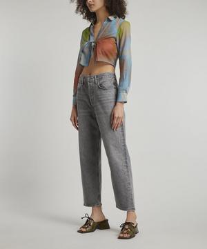 AGOLDE - 90's Crop Mid-Rise Loose Fit Jeans image number 2