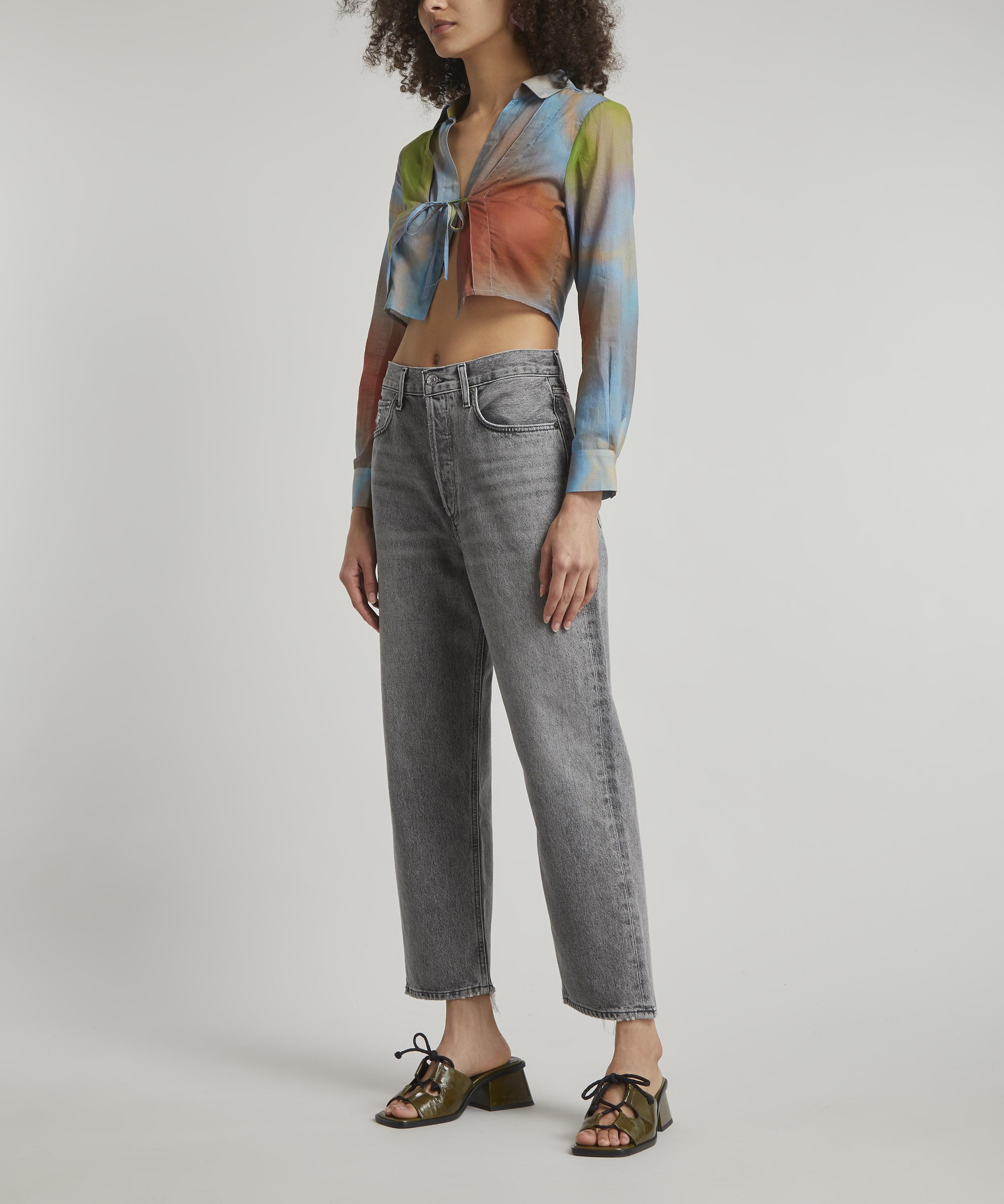 AGOLDE 90's Crop Mid-Rise Loose Fit Jeans