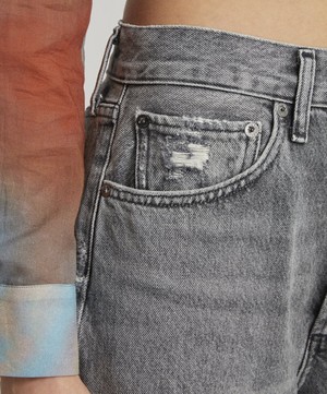 AGOLDE - 90's Crop Mid-Rise Loose Fit Jeans image number 4