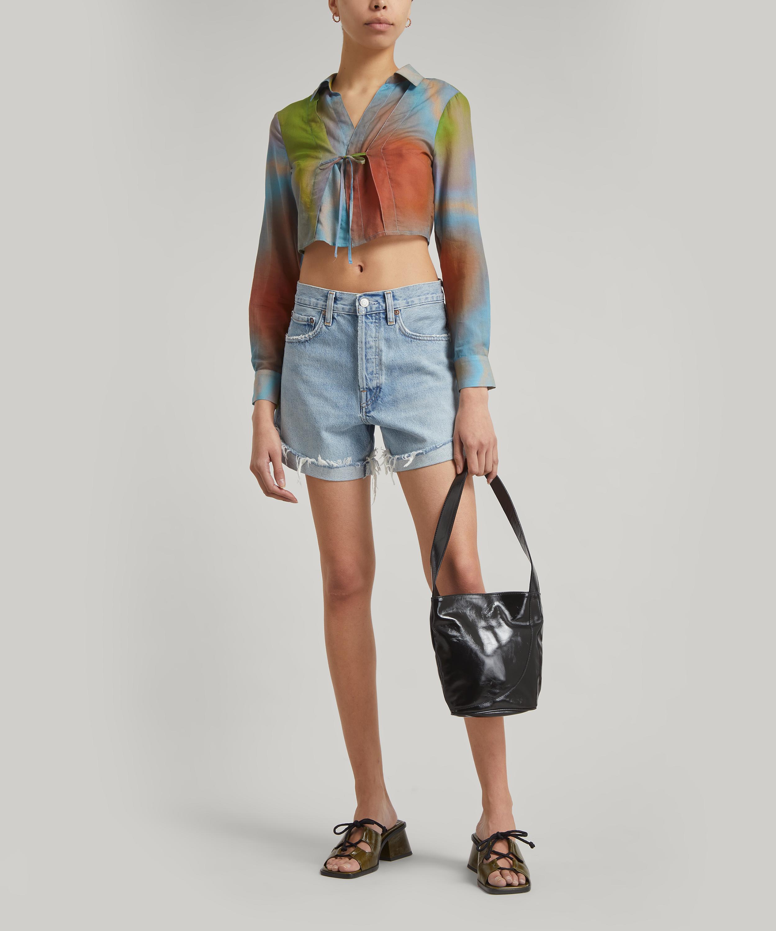 AGOLDE - Parker Long Shorts With Cuff image number 2