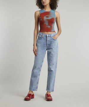 AGOLDE - Fen High-Rise Tapered Jeans image number 2