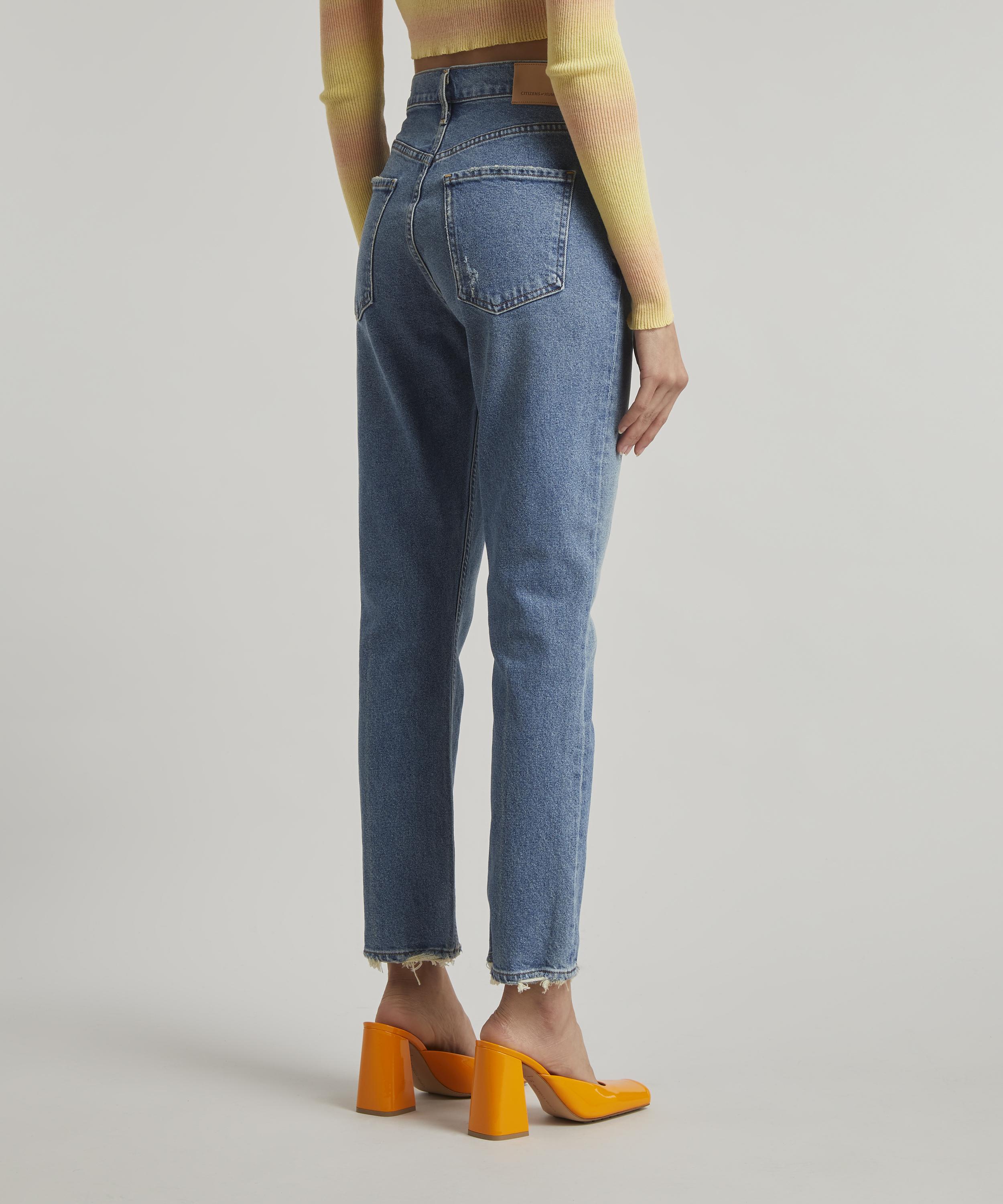 High Rise Vintage Slim Jeans