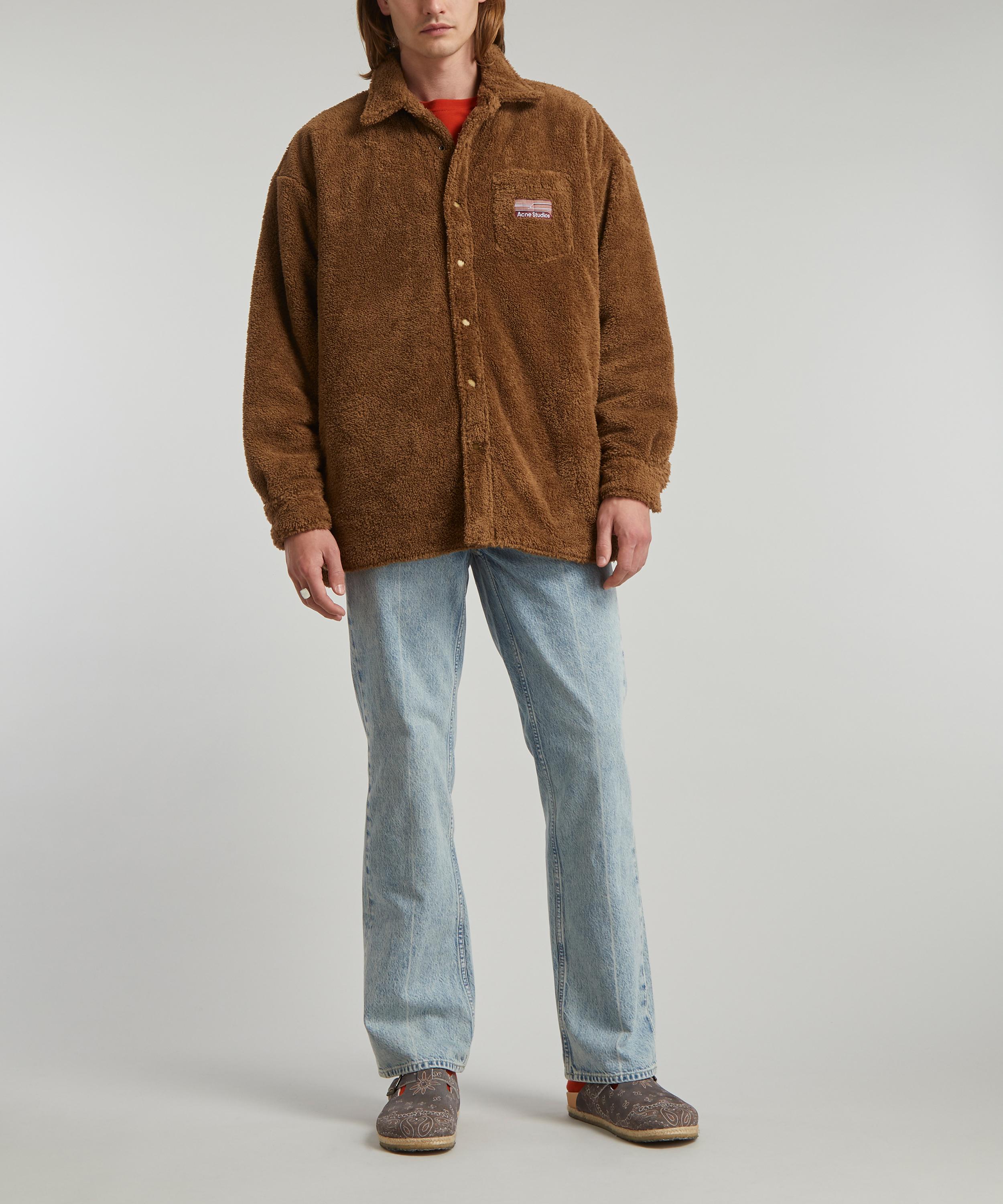 Acne Studios Soft Teddy Overshirt | Liberty