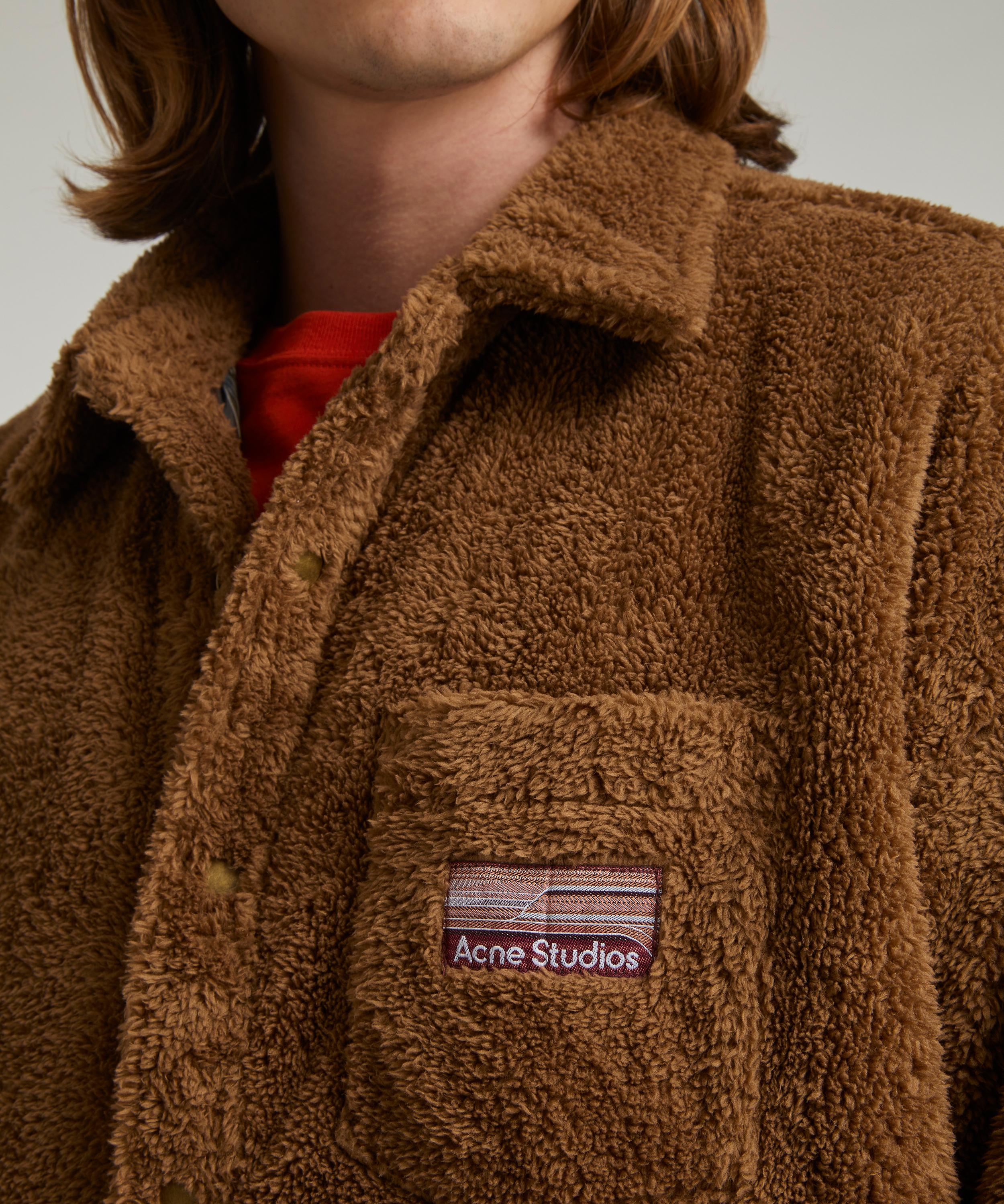 Acne studios best sale teddy jacket