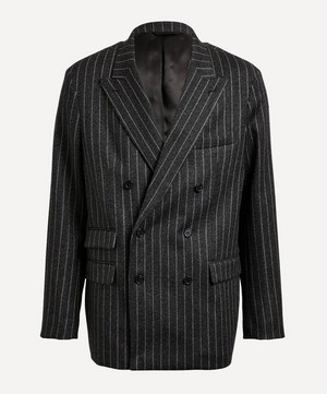 Acne Studios - Double-Breasted Pinstripe Jacket image number 0