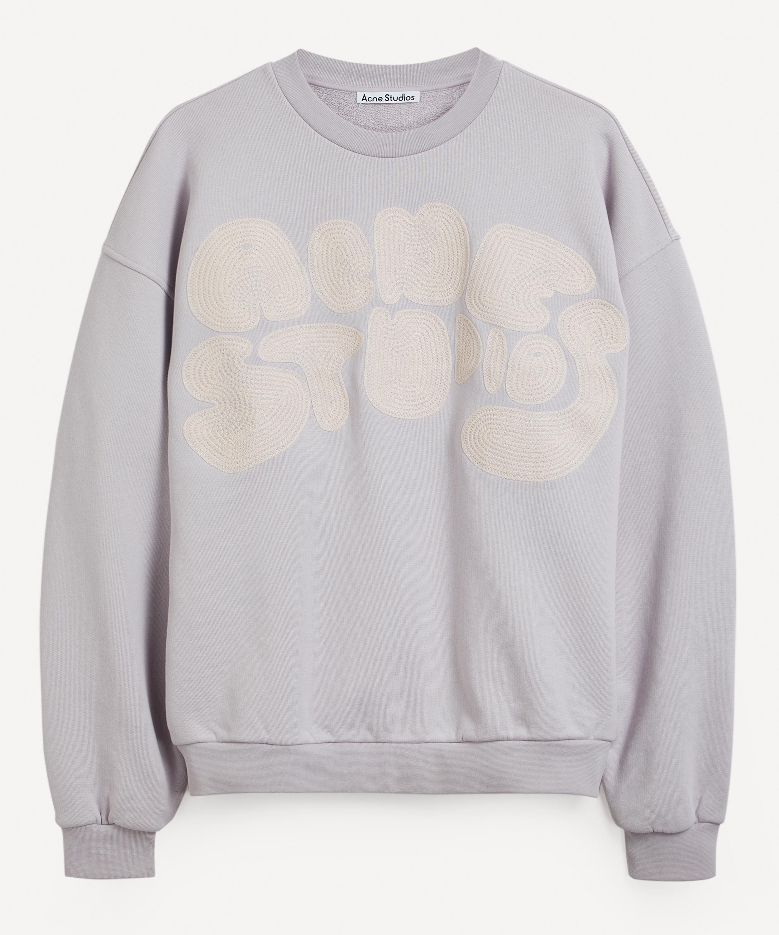 Acne Studios Crew-Neck Bubble Sweatshirt | Liberty