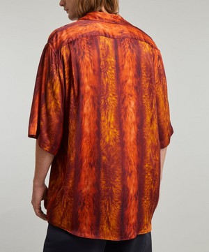 Acne Studios - Fur Print Short-Sleeve Shirt image number 3