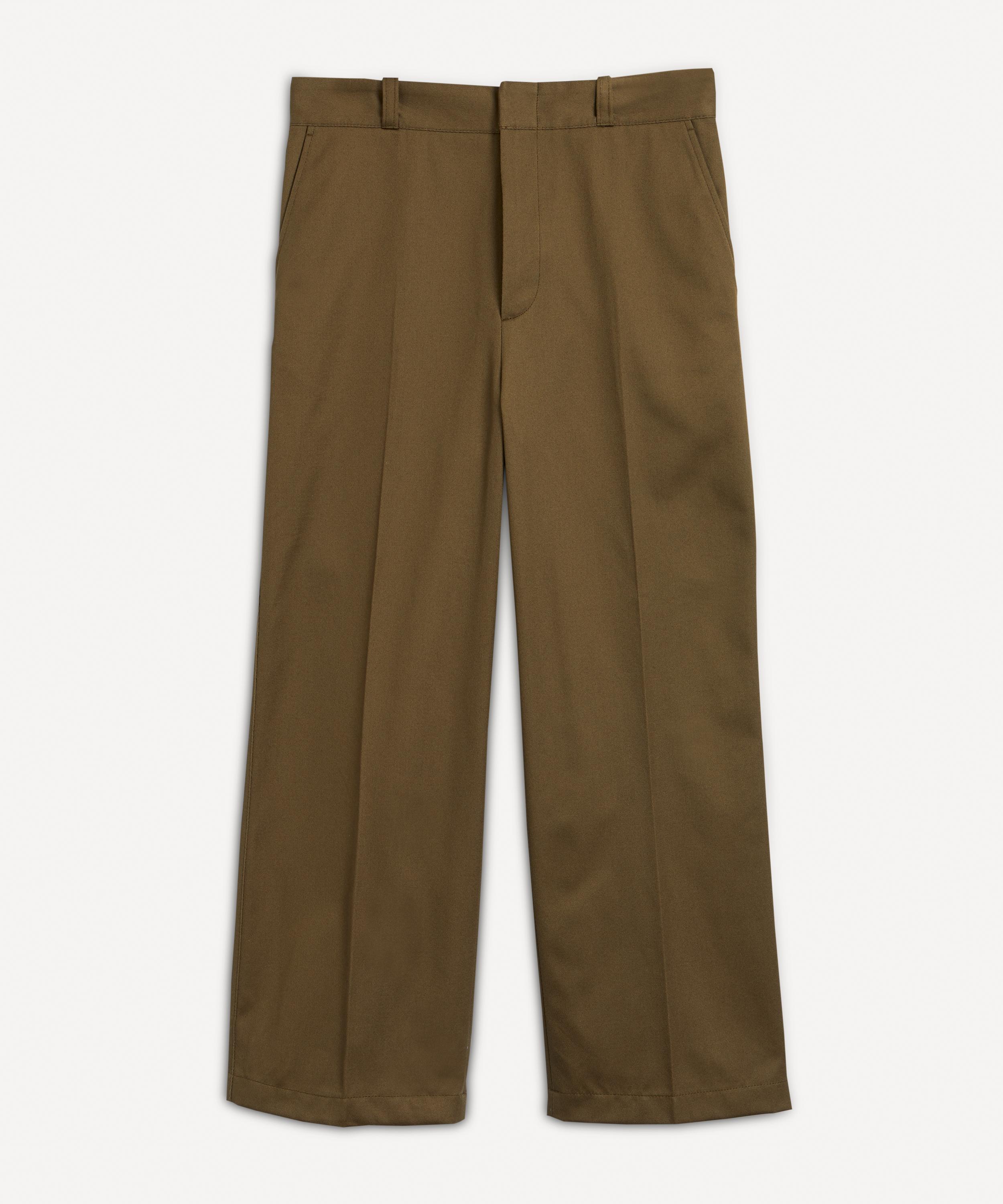 Acne Studios - Casual Khaki Trousers image number 0