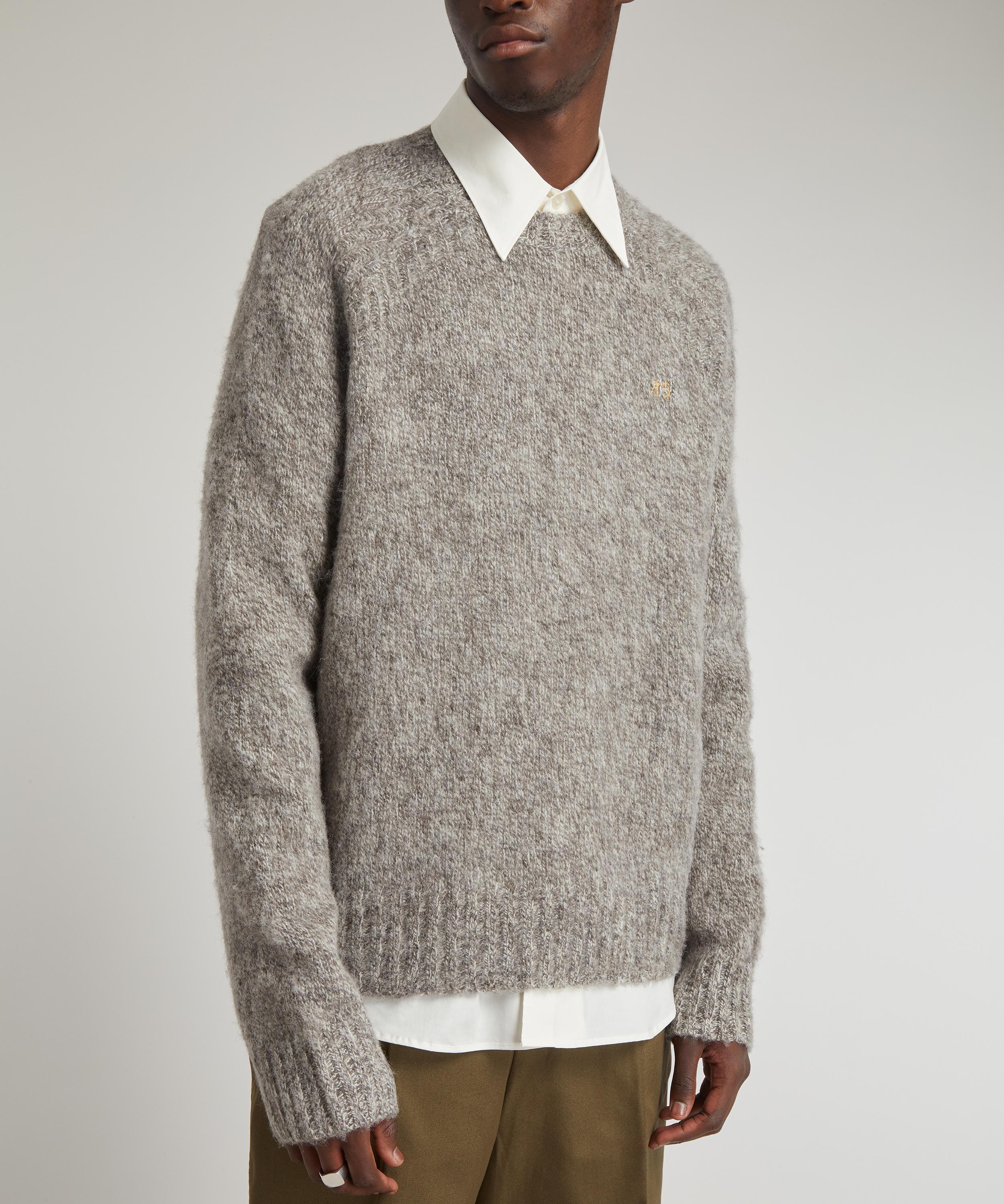 Acne Studios Wool Crew Neck Jumper Liberty