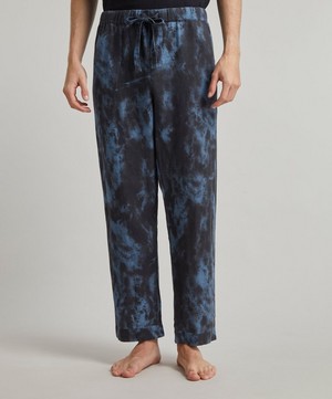Desmond & Dempsey - Summer Dusk Pyjama Trousers image number 1