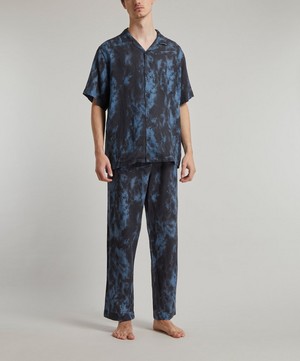 Desmond & Dempsey - Summer Dusk Pyjama Trousers image number 2