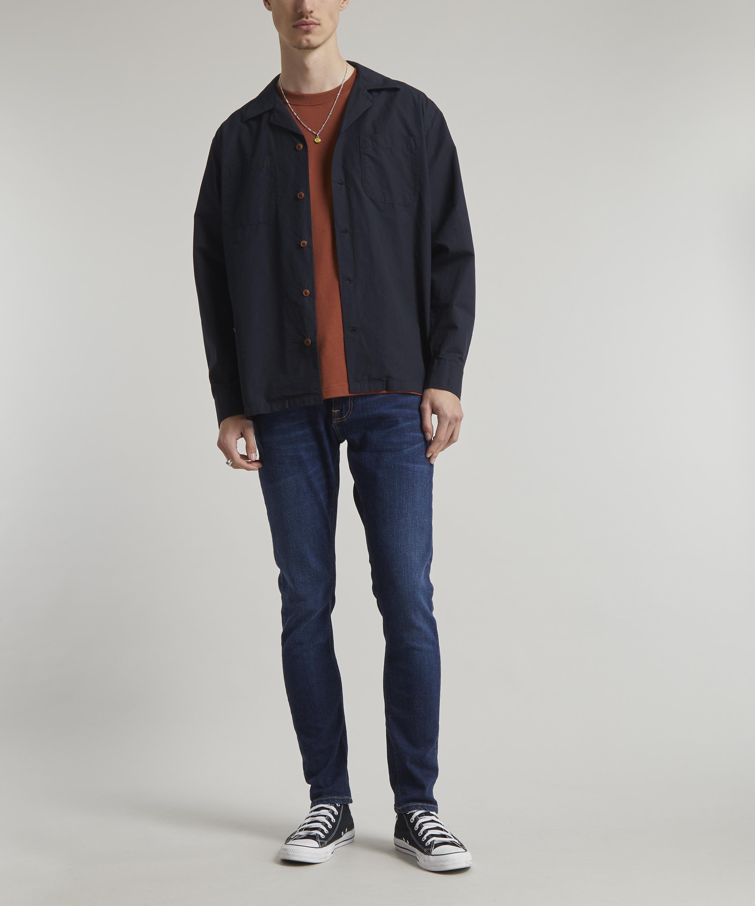 Nudie Jeans - Tight Terry Dark Steel Jeans image number 