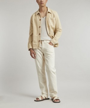 Nudie Jeans - Gritty Jackson Soft Cream Jeans image number 1