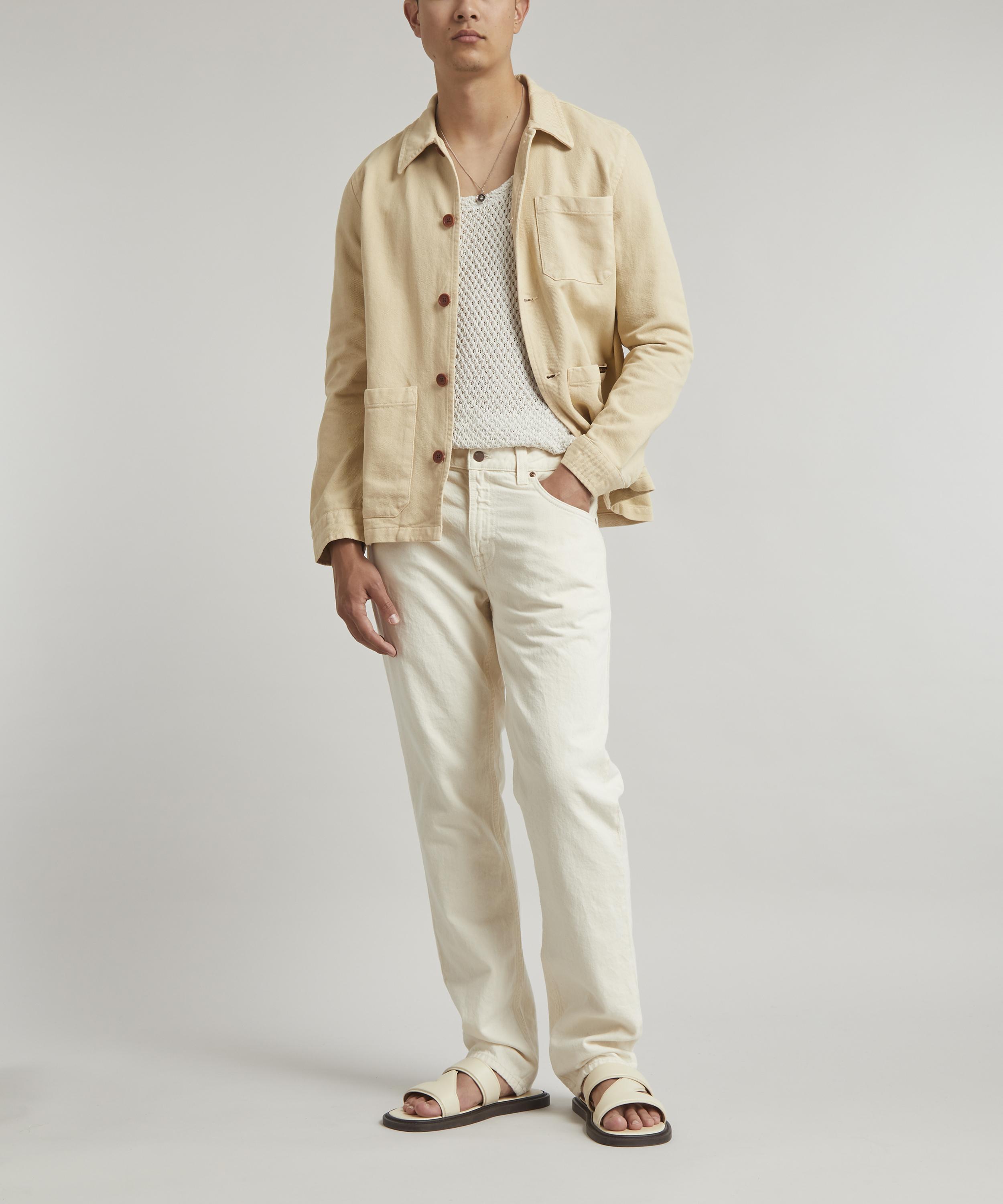 Nudie Jeans - Gritty Jackson Soft Cream Jeans image number 1