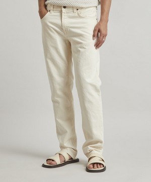 Nudie Jeans - Gritty Jackson Soft Cream Jeans image number 2