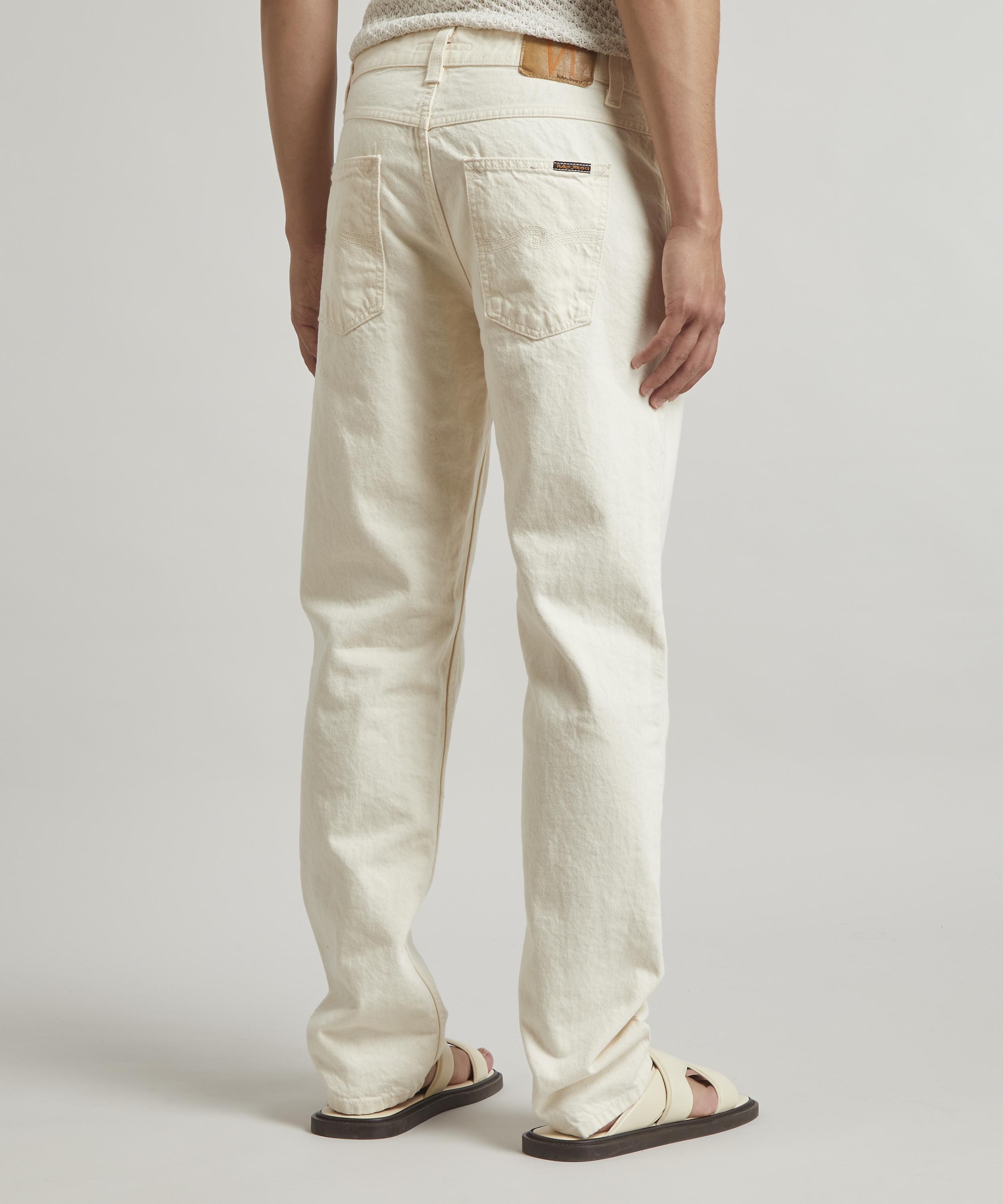 Nudie best sale jeans white