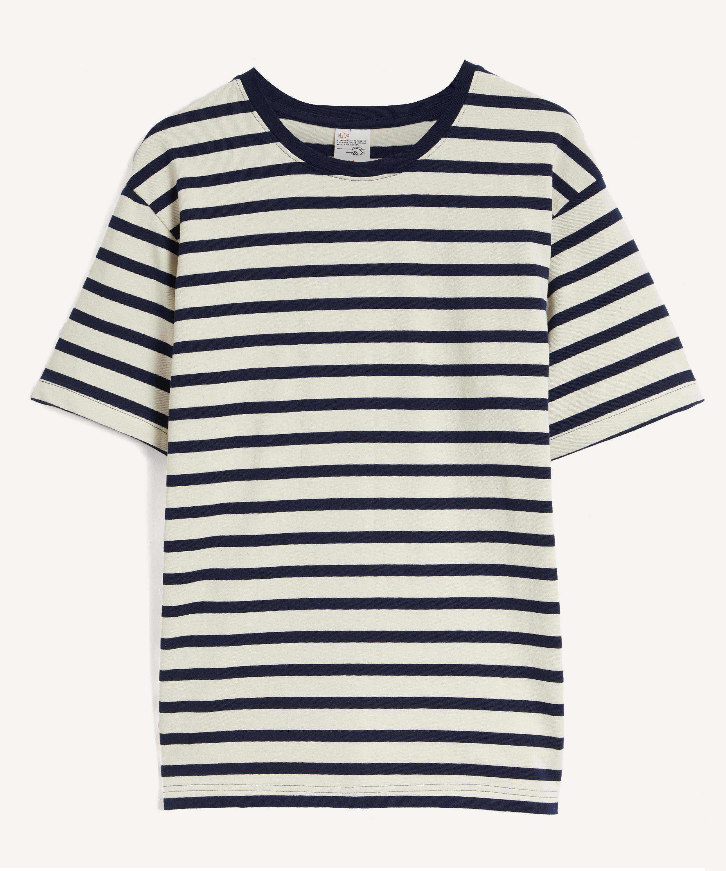 Nudie Jeans - Uno Breton Stripe T-Shirt image number 0