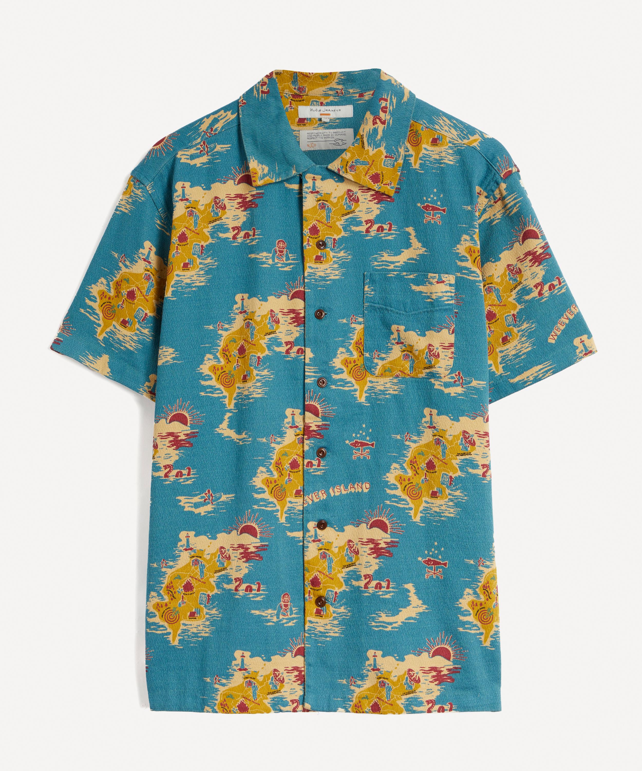 Nudie Jeans - Aron Islands Short-Sleeve Shirt image number 0