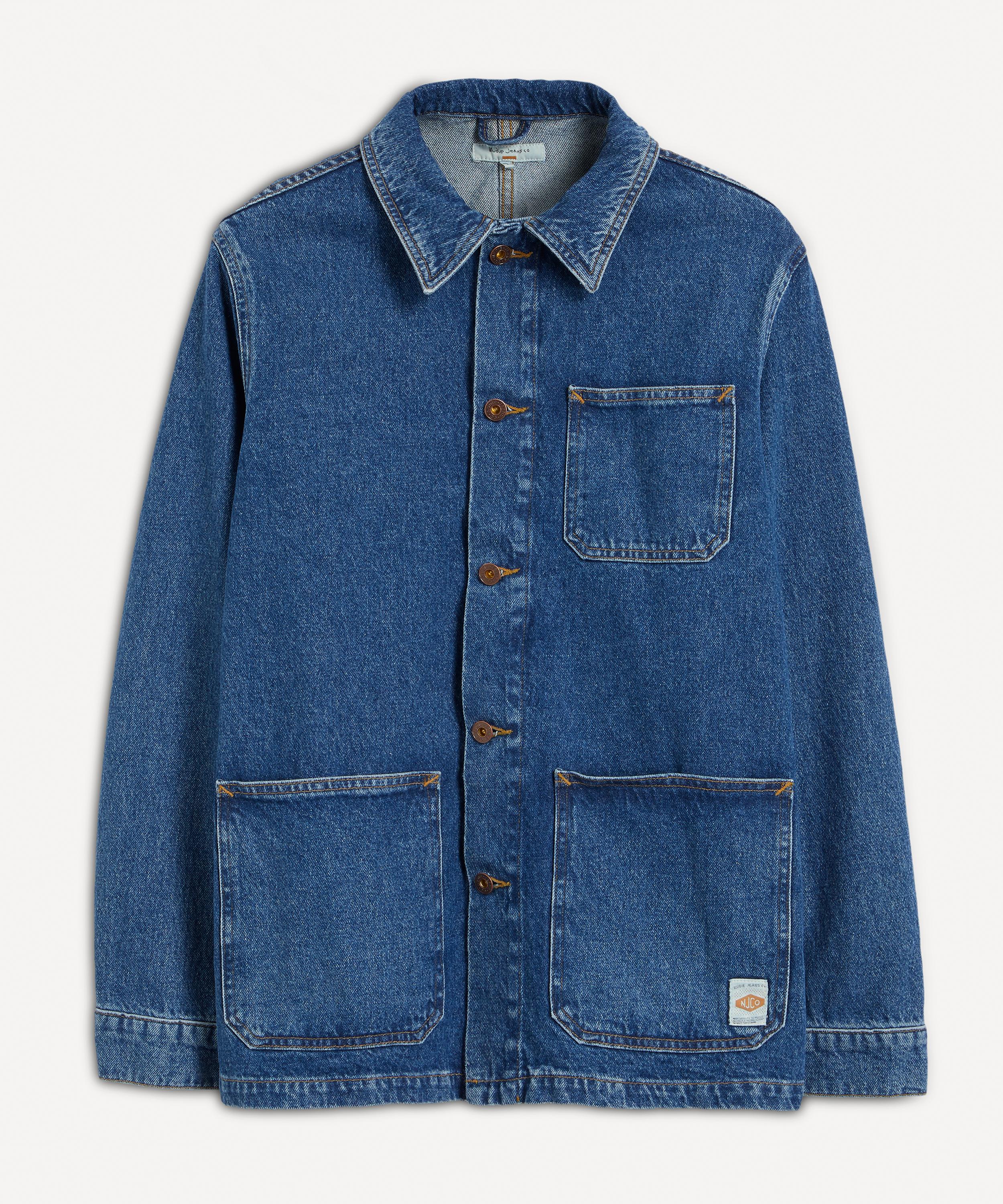 Barney Organic Cotton Denim Worker Jacket