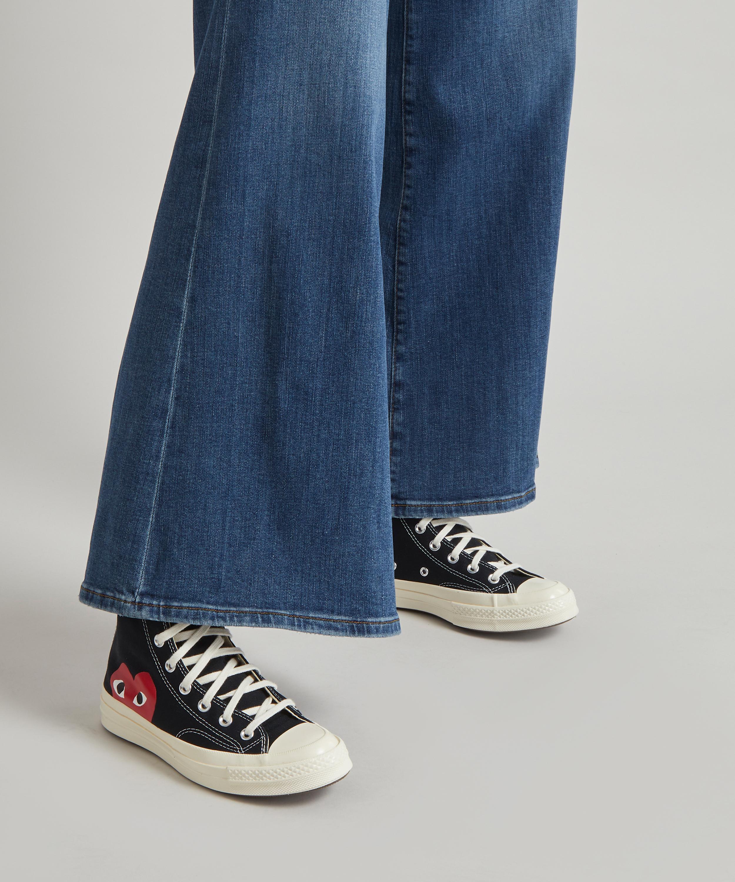 converse denim trainers