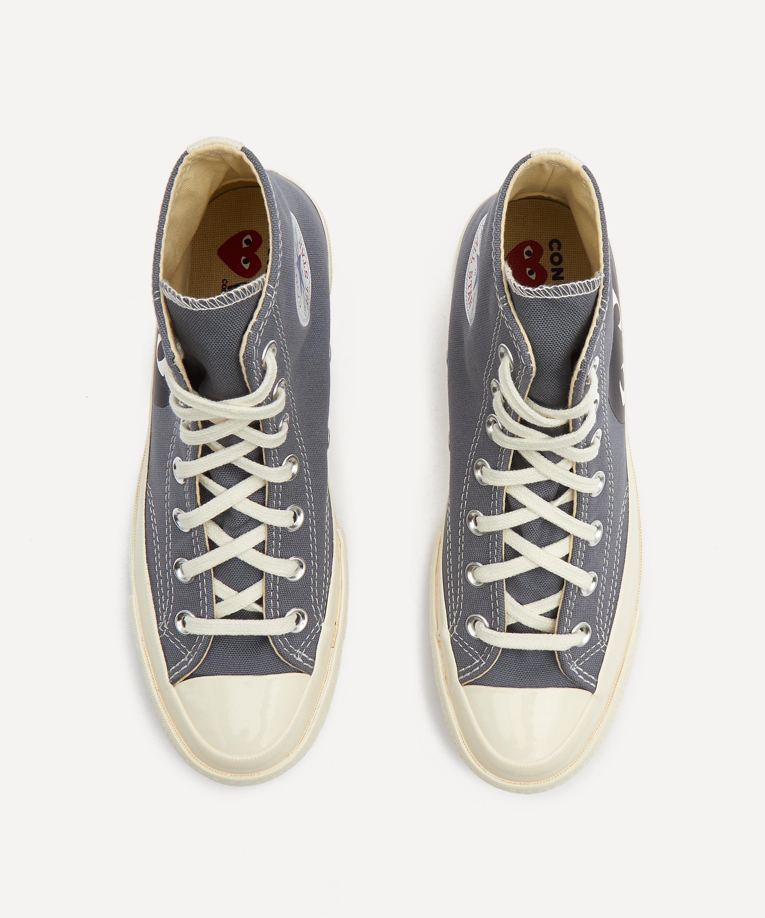 Comme des Gar ons Play x Converse 70s Hi Top Canvas Trainers Liberty