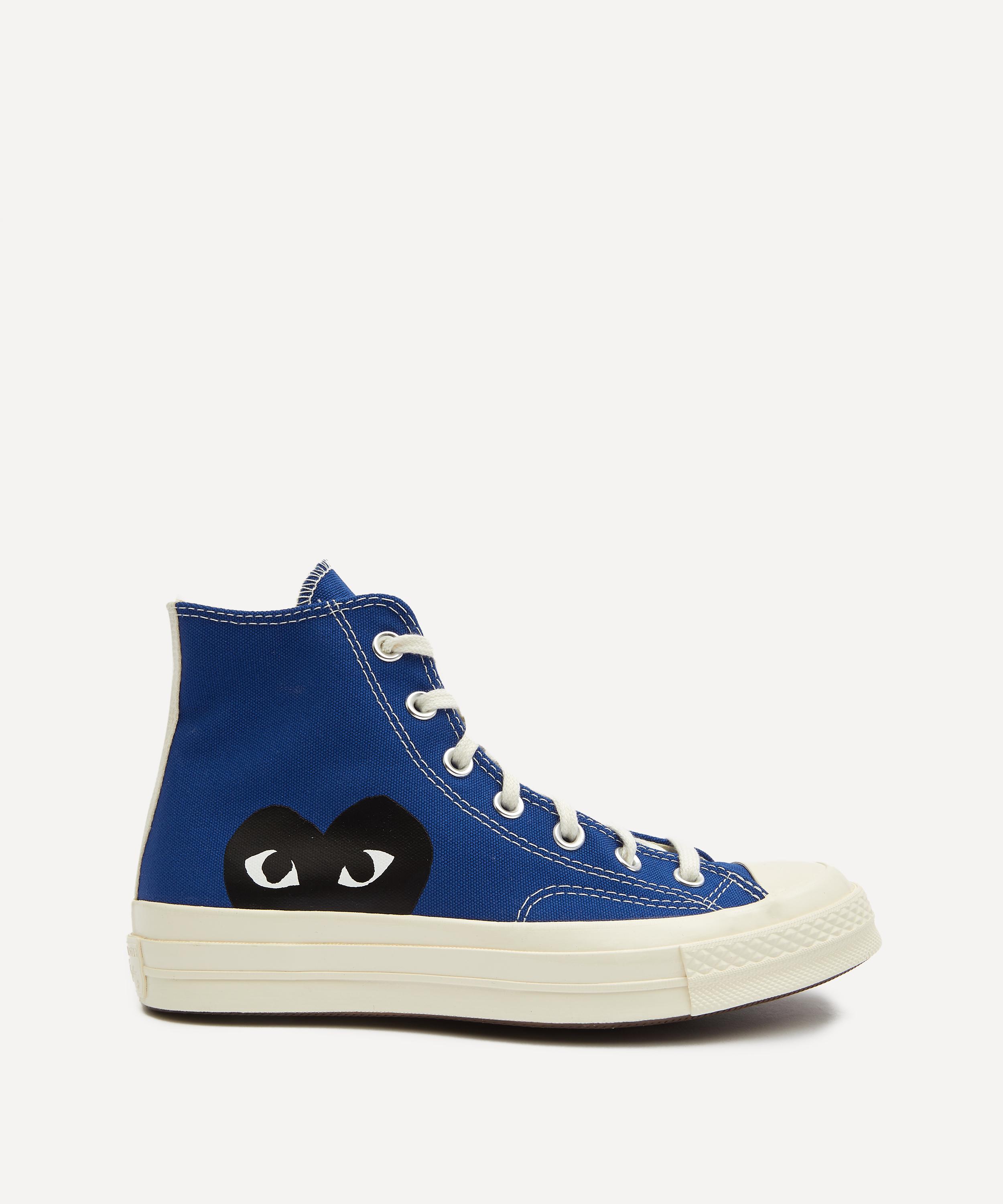 Comme des Garçons Play - x Converse 70s Hi-Top Canvas Trainers image number 3