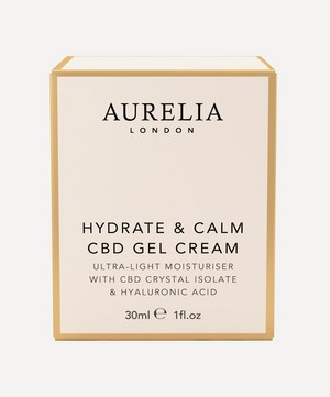 Aurelia London - Hydrate & Calm CBD Gel Cream 60ml image number 1