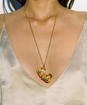 Alighieri - Gold-Plated The Flame of Desire Locket image number 5