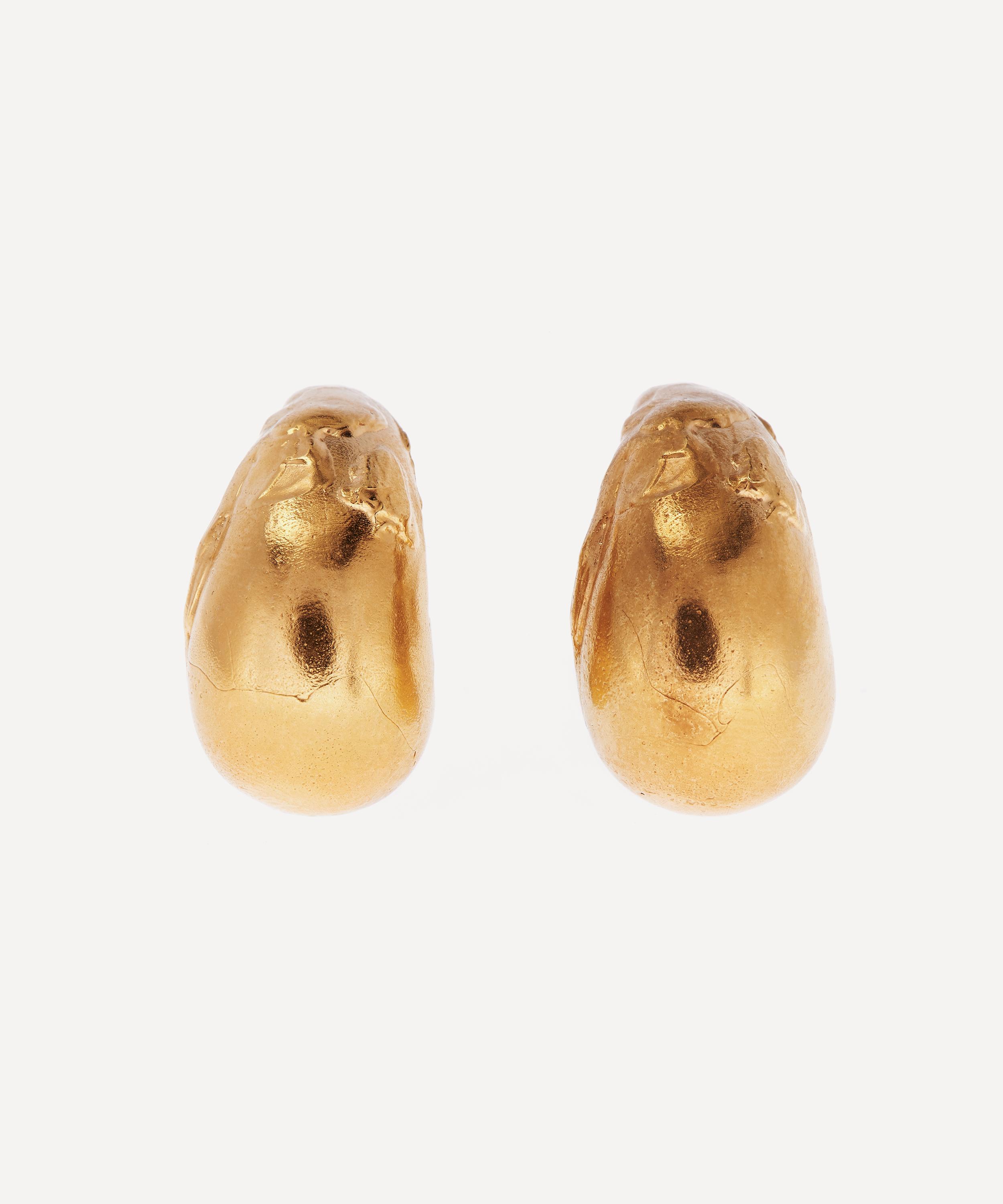 Alighieri - 24ct Gold-Plated Abundant Dream Hoop Earrings image number 0