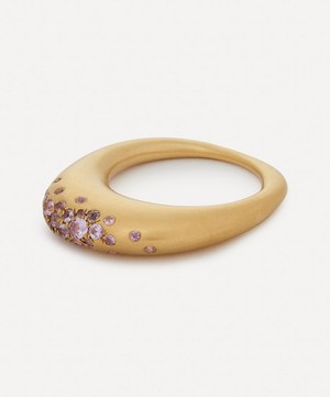 Nada Ghazal - 18ct Gold Urban Colour Ring Small image number 2