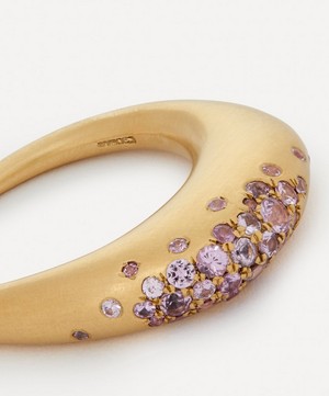 Nada Ghazal - 18ct Gold Urban Colour Ring Small image number 3