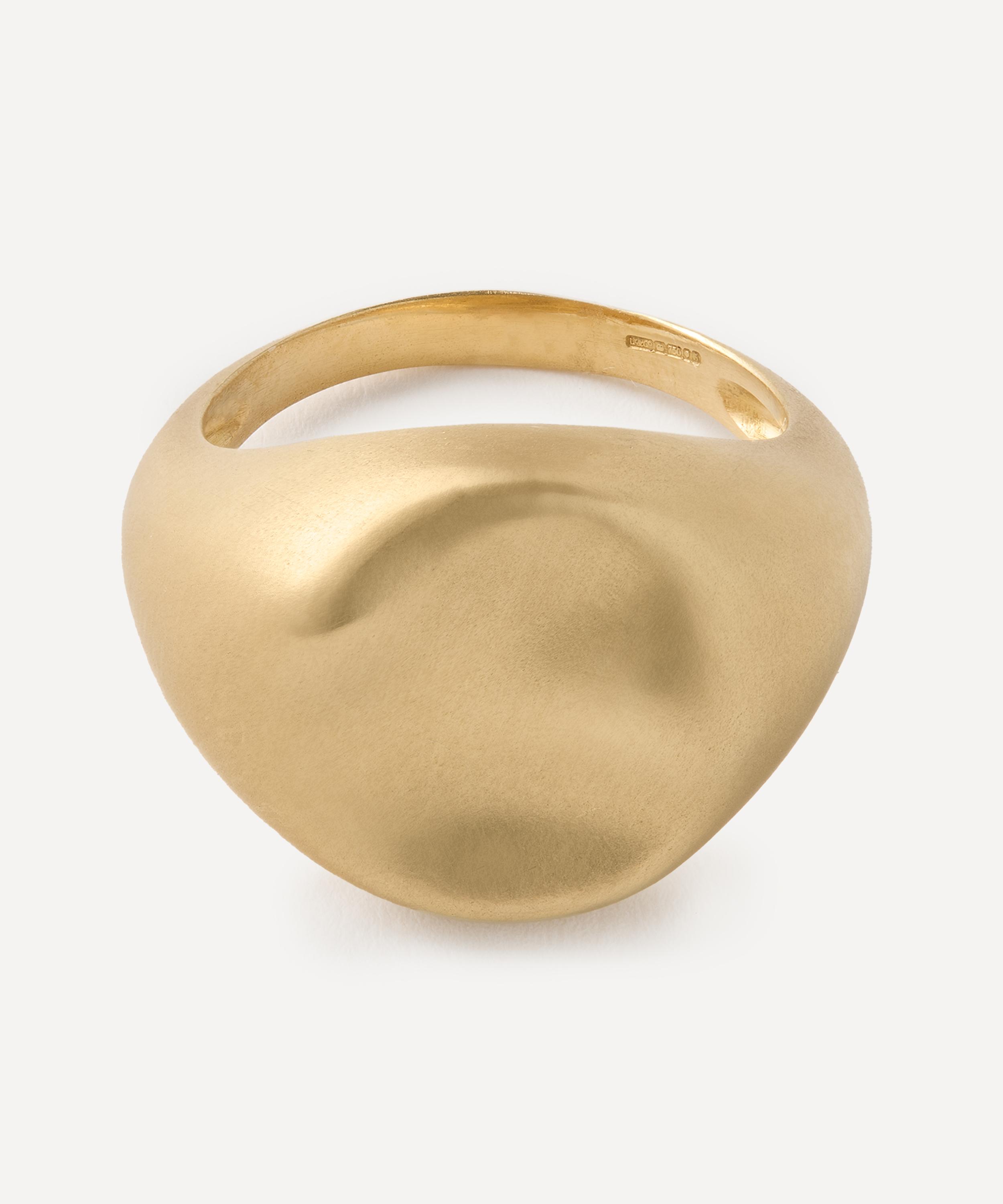 Nada Ghazal - 18ct Gold Baby Malak Original Round Ring